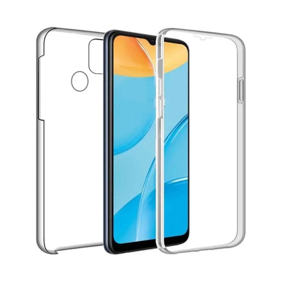 360º Silicon Case for Oppo A15 Transparent